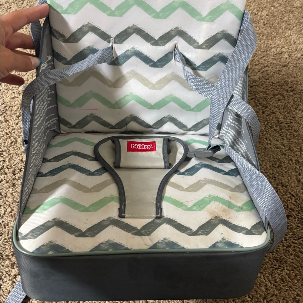 Portable, Travel Nuby Easy Go Booster Seat
